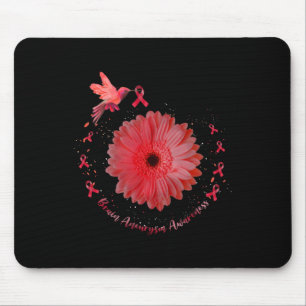 Burgund Sonnenblume Hirnaneurysma Bewusstsein 1 Mousepad