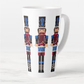 Burgund und Blue Nutcrackers mit Trommeln Milchtasse (Rechte Ecke)