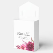 Burgund und Blush Herbst Pumpkin Geburtstag Geschenkschachtel (Geöffnet)