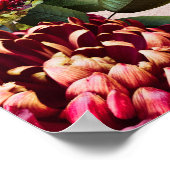 Burgund und Blush Poster (Ecke)