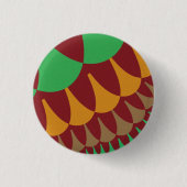 Burgund und Grüne Skala Button (Vorderseite)