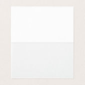 Burgund und Platzkarten der Marine Visitenkarten (Innenseite Aufgefaltet)