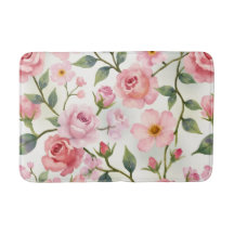 Burgund und Rosa Floral