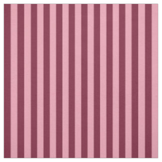 Burgund und rosa Streifenmuster kräftiges Kirschro Stoff