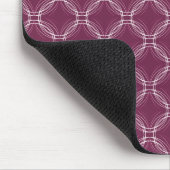 Burgund Uptown Elegance Mousepad (Ecke)