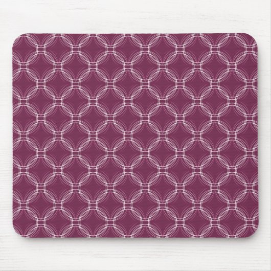 Burgund Uptown Elegance Mousepad (Vorne)