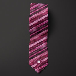 Burgund Wasserfarbe gestrichen Krawatte