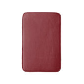 Burgund Wein Rote Badematte Anpassbare Farben (Vorderseite Vertikal)