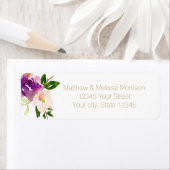 Burgund Wein und Rosa Blumenzwiebelblume (Insitu)