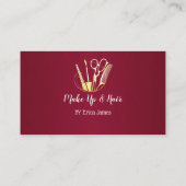 Burgund Weinkultur und Erde Terminkarte (Rückseite)