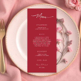 Burgund Wine tasting in der Fattoria Moncucchetto Menükarte