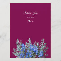 Burgund Winter Wedding mit Bluebonnet