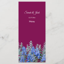 Burgund Winter Wedding mit Bluebonnet