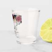 Burgunder blauer schnapsglas (Rechts)