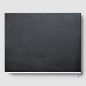 Burgunder Blumenkletterbrett HochzeitsGästebuch Gästebuch (Rückseite)