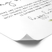 Burgunder Blumenring jagen Bridgame Poster (Ecke)