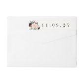 Burgunder-Blumenstrauß | (Rückseite)