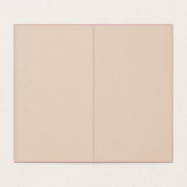 Burgunder Bow & Vintage Weihnachtskarten (Innenseite Aufgefaltet)