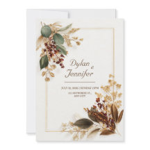 Burgunder Eukalyptus Gold Getrocknete Blumen Hochz