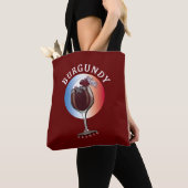 Burgunder Französischer Wein Tasche (Von Nahem)