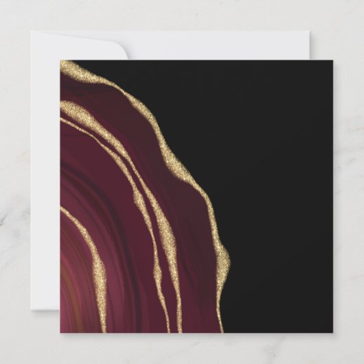 Burgunder goldener Marmor (Rückseite)