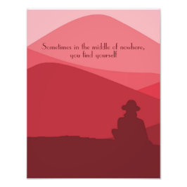 Burgunder Landschaft mit modernem Angebot Fotodruck