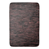 Burgunder Mosaik mit grobem Hintergrund Badematte (Vorderseite Vertikal)