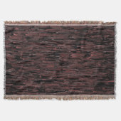 Burgunder Mosaik mit grobem Hintergrund Decke (Vorderseite)