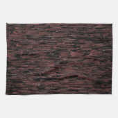 Burgunder Mosaik mit grobem Hintergrund Geschirrtuch (Horizontal)