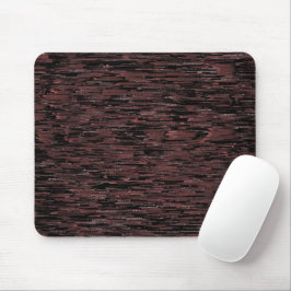 Burgunder Mosaik mit grobem Hintergrund Mousepad