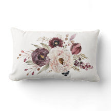 Burgunder Purpurrot Weiß Floral Elegante Blume