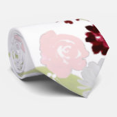 Burgunder-Rosen-elegante Krawatte (Gerollt)