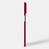 Burgunder und weiße Süßspeisen Case-Mate iPhone Hülle (Rückseite / Rechts)