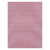 Burgunder und weiße Süßspeisen Tischdecke (Vorderseite)