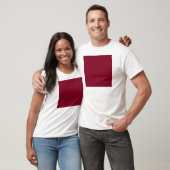 Burgundrot T-Shirt (Unisex)