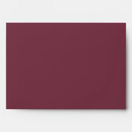 Burgundy 12x18 Rücksendeadresse