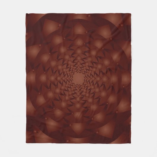 Burgundy abstract pattern. Traditional ornaments.  Fleecedecke (Vorderseite)
