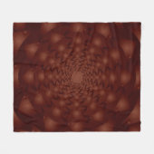 Burgundy abstract pattern. Traditional ornaments.  Fleecedecke (Vorderseite (Horizontal))