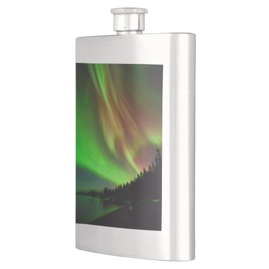 Burgundy Aurora Flachmann (Links)