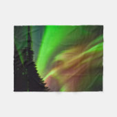 Burgundy Aurora Fleecedecke (Vorderseite (Horizontal))