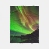 Burgundy Aurora Fleecedecke (Vorderseite)