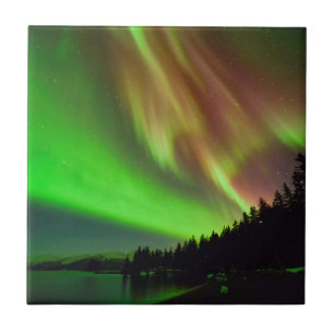 Burgundy Aurora Fliese