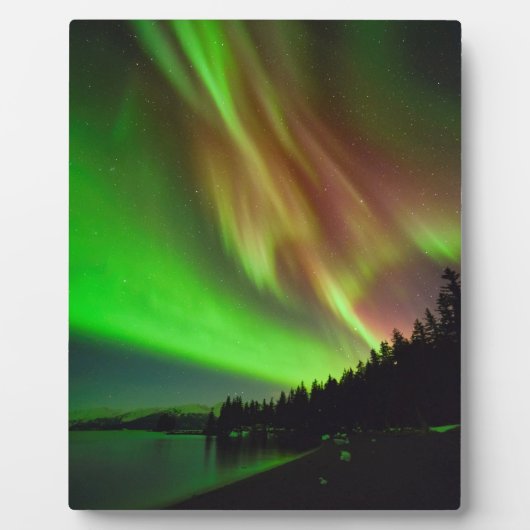 Burgundy Aurora Fotoplatte (Vorderseite)