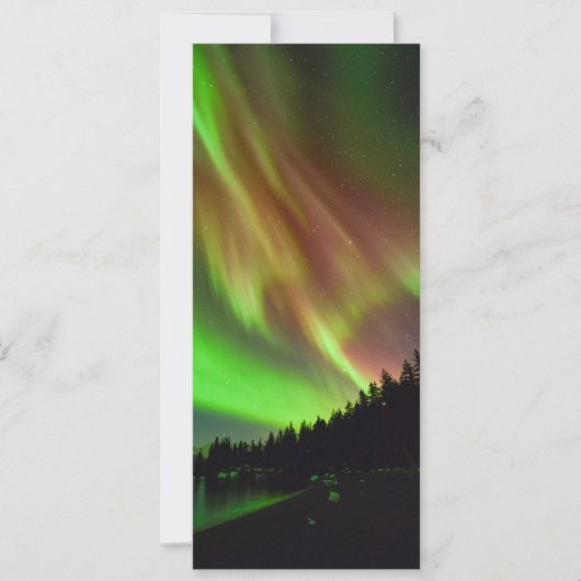 Burgundy Aurora Karte (Vorderseite)