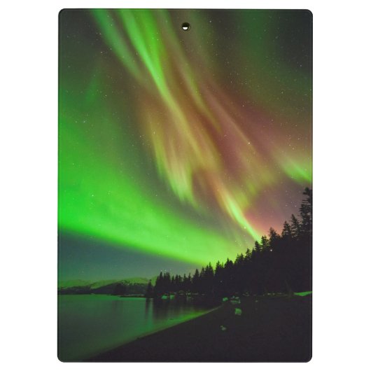 Burgundy Aurora Klemmbrett (Rückseite)