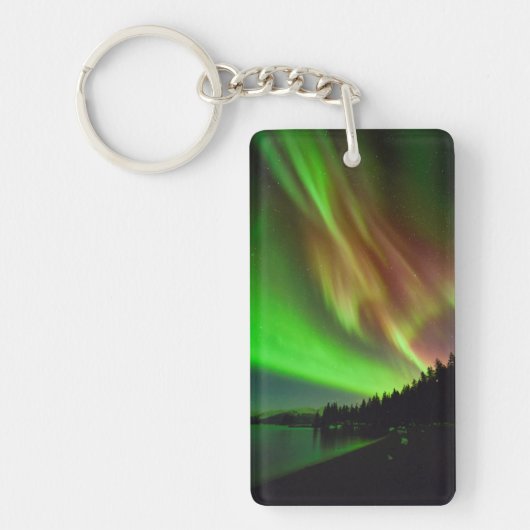 Burgundy Aurora Schlüsselanhänger (Vorderseite)