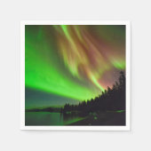 Burgundy Aurora Serviette (Vorderseite)