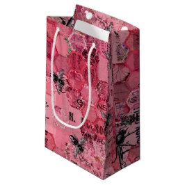 Burgundy Bee Series Design 12 Kleine Geschenktüte