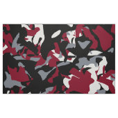 Burgundy Black Camouflage Fabric Stoff (Fat Quarter (45,7 x 55,9 cm))