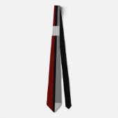 Burgundy Black Line Krawatte (Vorderseite)